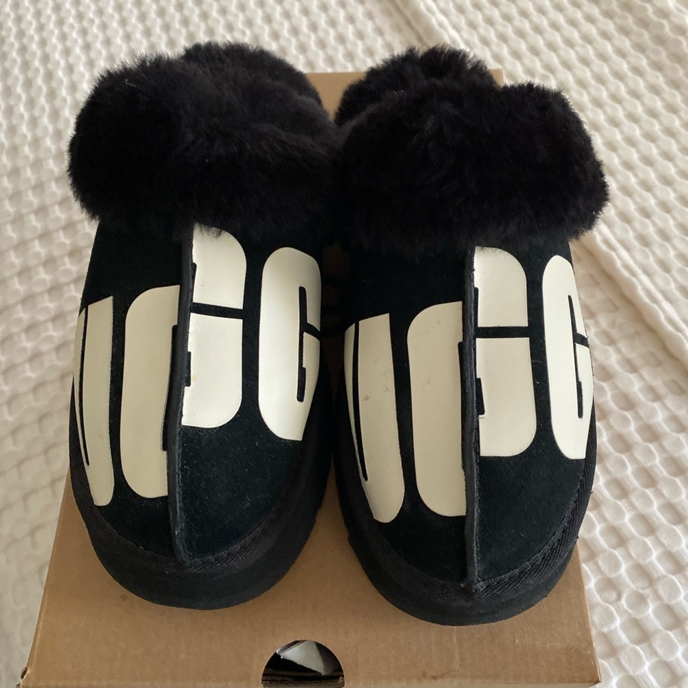 Ugg Disquette Chopd Black Size 7